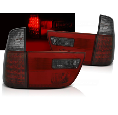 Pilotos Traseros Led Bmw X5 E53 09.99-06 Rojo Ahumado Led