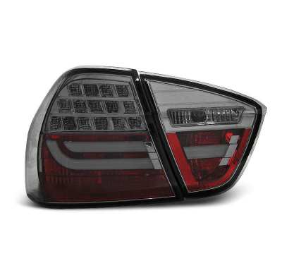 Pilotos Traseros Led Bmw E90 03.05-08.08 Ahumado Led Bar