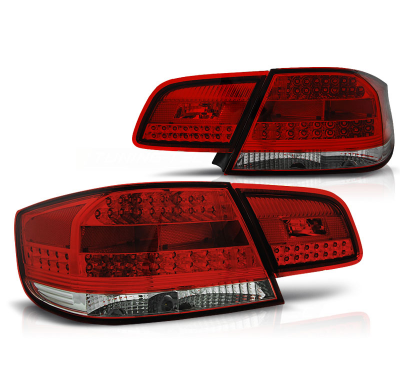 Pilotos Traseros Led Bmw E92  09.06-03.10 Rojo/Blanco Led