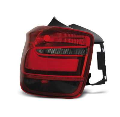 Pilotos Traseros Led Bmw F20 / F21 11-12.14 Rojo Ahumado Led Bar