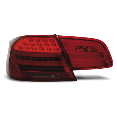 Pilotos Traseros Led Bmw E92 09.06-03.10 Rojo Ahumado Led Bar