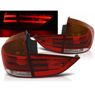 Pilotos Traseros Led Bmw X1 E84 10.09-07.12 Rojo/Blanco Led