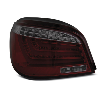 Pilotos Traseros Led Bmw E60 07.03-02.07 Rojo Ahumado Led Bar