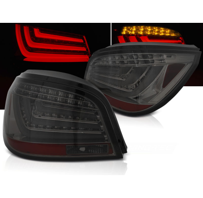 Pilotos Traseros Led Bmw E60 07.03-02.07 Ahumado Led Bar