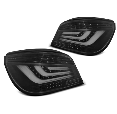 Pilotos Traseros Led Bmw E60 07.03-02.07 Negro Led Bar
