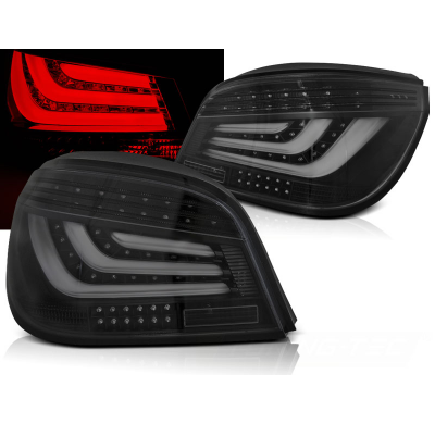 Pilotos Traseros Led Bmw E60 07.03-02.07 Negro Led Bar
