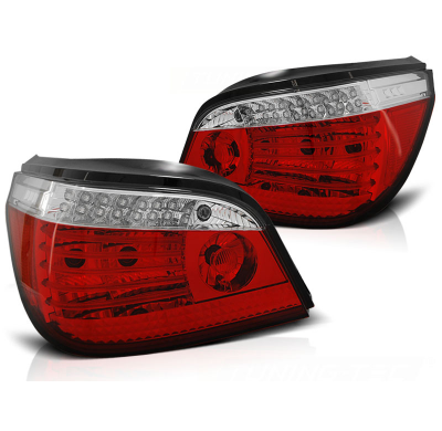 Pilotos Traseros Led Bmw E60 Lci 03.07-12.09 Red White Led-Intermitente Dinamico