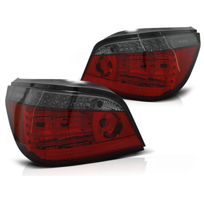 Pilotos Traseros Led Bmw E60 Lci 03.07-12.09 Red Smoke Led-Intermitente Dinamico