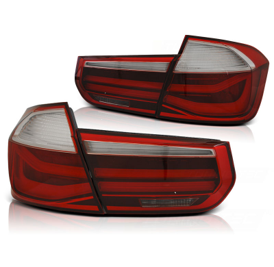 Pilotos Traseros Led Bmw F30 11-15 Red Smoke Led Bar