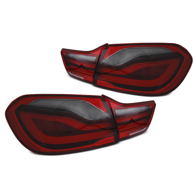 PILOTOS TRASEROS DE BARRA LED AHUMADO ROJO se adapta a BMW F32/ F33/ F36 13-16