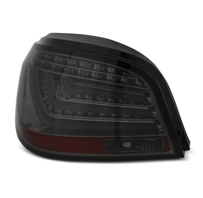 Pilotos Traseros Led Bar Ahumado Para Bmw E60 Lci 07-10