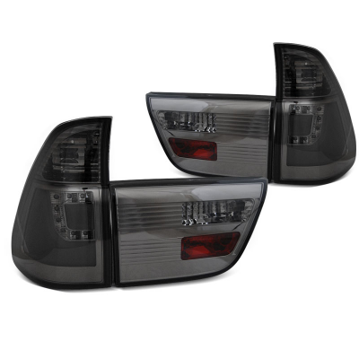 Pilotos Traseros Led Bar Ahumado Para Bmw X5 E53 09.99-10.03
