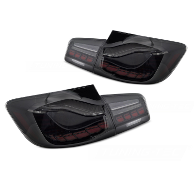 PILOTOS TRASEROS INTERMITENTE DINAMICO OLED AHUMADOS para BMW F10 10-16