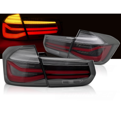 PILOTOS TRASEROS LED BAR INTERMITENTE DINAMICO AHUMADAS aptas para BMW F30 11-18