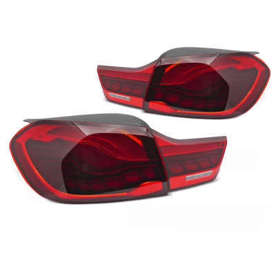 PILOTOS TRASEROS OLED INTERMITENTE DINAMICO ROJAS aptas para BMW F32 F33 F36 F82 F83 13-21