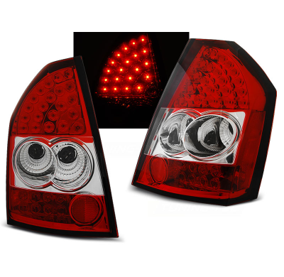 Pilotos Traseros Led Chrysler 300c/300 09-10 Rojo/Blanco Led