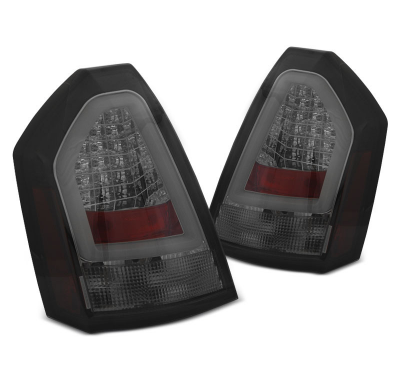 Pilotos Led Chrysler 300c 05-08 Ahumados Led Bar