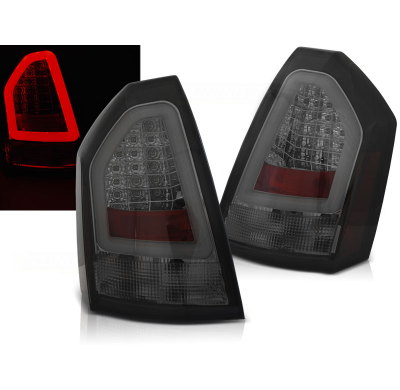 Pilotos Led Chrysler 300c 05-08 Ahumados Led Bar