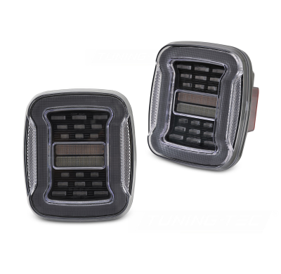 PILOTOS TRASEROS LED JEEP WRANGLER YJ 91-96 / TJ 96-06 LED BLANCO