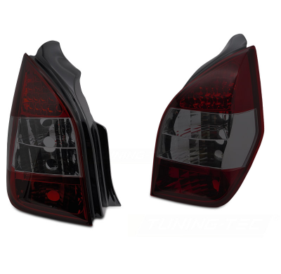 PILOTOS TRASEROS CITROEN C2 11.03-10 LED ROJO HUMO