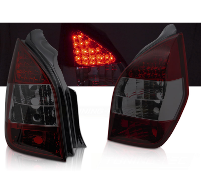 PILOTOS TRASEROS CITROEN C2 11.03-10 LED ROJO HUMO