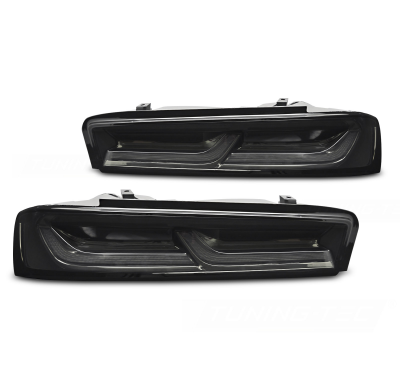 PILOTOS TRASEROS LED NEGRO AHUMADO para CHEVROLET CAMARO 16-18