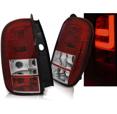 Pilotos Traseros Led Dacia Duster 04.10- Led Bar Rojo/Blanco