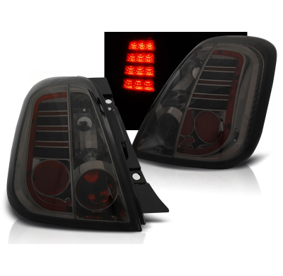 Pilotos Traseros Led Fiat 500 07- Ahumado Led