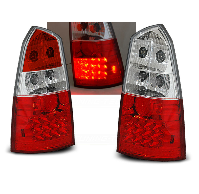 Pilotos Traseros Led Ford Focus Mk1 10.98-10.04 Kombi Rojo/Blanco Led