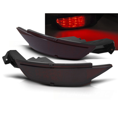 FAROS ANTINIEBLA LED ROJO HUMO FORD FIESTA MK7 08-16