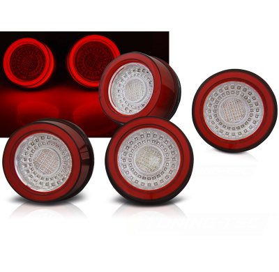 PILOTOS TRASEROS LED ROJO BLANCO para FERRARI F355 / F360