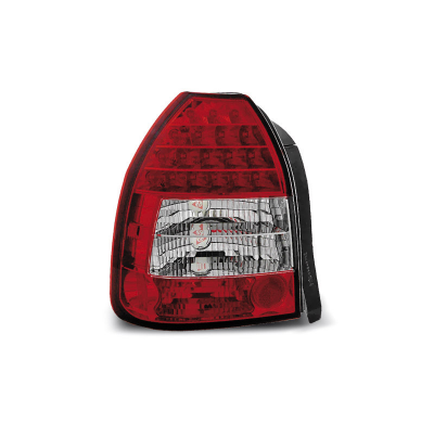 Pilotos Traseros Led Honda Civic 09.95-02.01 3d Rojo/Blanco Led