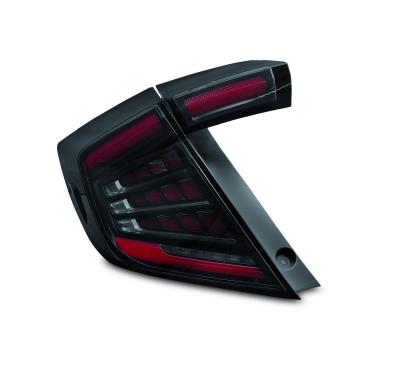 PILOTOS TRASEROS LED AHUMADOS PARA HONDA CIVIC X 16-21 HATCHBACK