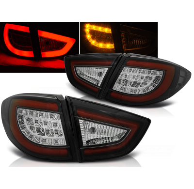 Pilotos Traseros Led Hyundai Ix35 09-09.13 Negro Led