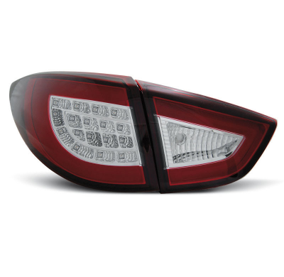 Pilotos Traseros Led Hyundai Ix35 09-09.13 Rojo/Blanco Led