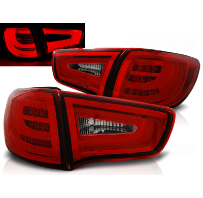 Pilotos Traseros Led Kia Sportage Iii 10-04.14 Rojo/Blanco Led Bar