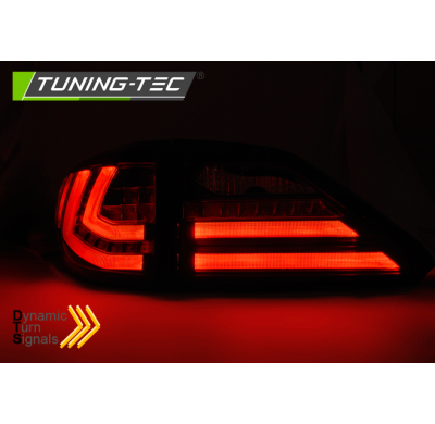 Pilotos LED  LEXUS RX III 350 09-12 Rojo Ahumado con Intermitentes Dinamicos