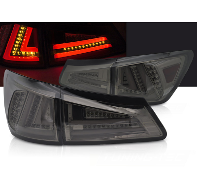 PILOTOS TRASEROS LED AHUMADOS SQL LED para LEXUS IS II 06-13