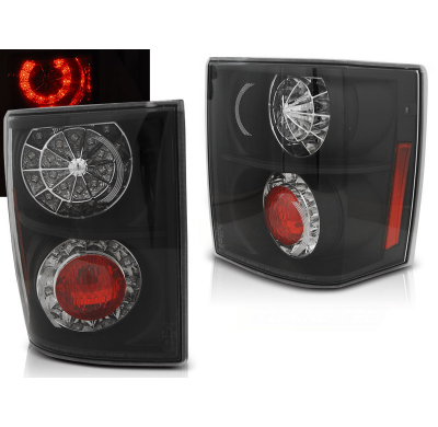 Pilotos Traseros Led Land Rover Range Rover Iii 02-12 Negro Led