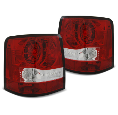Pilotos Traseros Led Land Rover Range Rover Sport 05-09 Rojo/Blanco Led