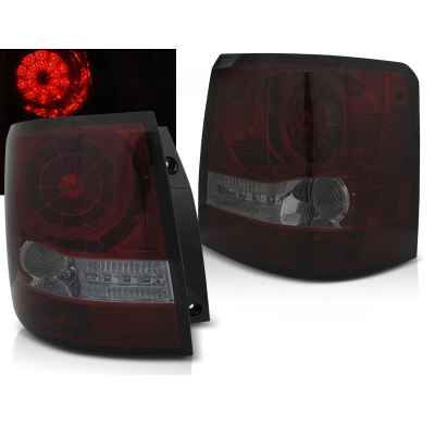 Pilotos Traseros Led Land Rover Range Rover Sport 05-09 Rojo Ahumado Led