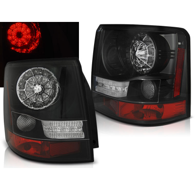 Pilotos Traseros Led Land Rover Range Rover Sport 05-09 Negro Led