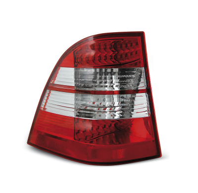 Pilotos Traseros Led Mercedes W163 Ml M-Klasa 03.98-05 Rojo/Blanco Led