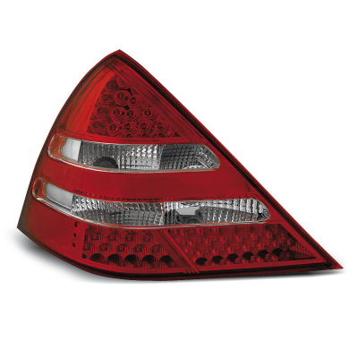 Pilotos Traseros Led Mercedes R170 Slk 04.96-04 Rojo/Blanco Led