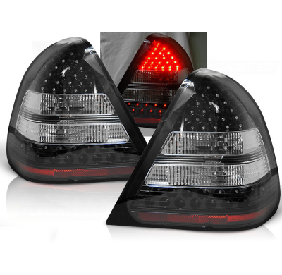 Pilotos Traseros Led Mercedes W202 C-Klasa 06.93-06.00 Negro Led