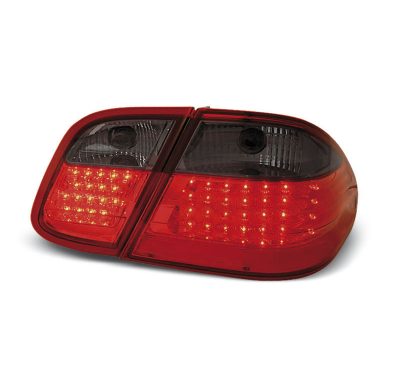 Pilotos Traseros Led Mercedes W208 Clk 03.97-04.02 Rojo Ahumado Led