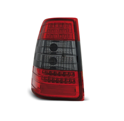 Pilotos Traseros Led Mercedes W124 E-Klasa Kombi 09.85-95 Rojo Ahumado Led