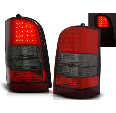 Pilotos Traseros Led Mercedes Vito V-Klasa W638 96-03 Rojo Ahumado Led