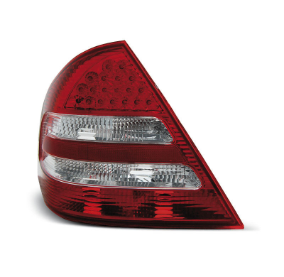 Pilotos Traseros Led Mercedes C-Klasa W203 Sedan 04-07 Rojo/Blanco Led