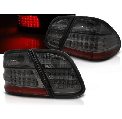 Pilotos Traseros Led Mercedes W208 Clk 03.97-04.02 Ahumado Led
